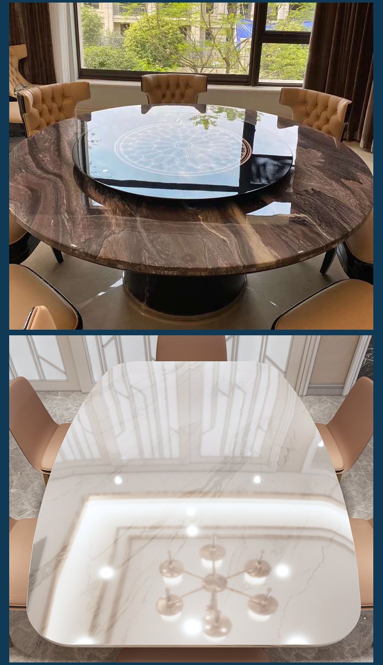 大理石餐桌保护膜贴膜餐桌圆桌茶几桌子厨房灶台面防烫透明保护膜