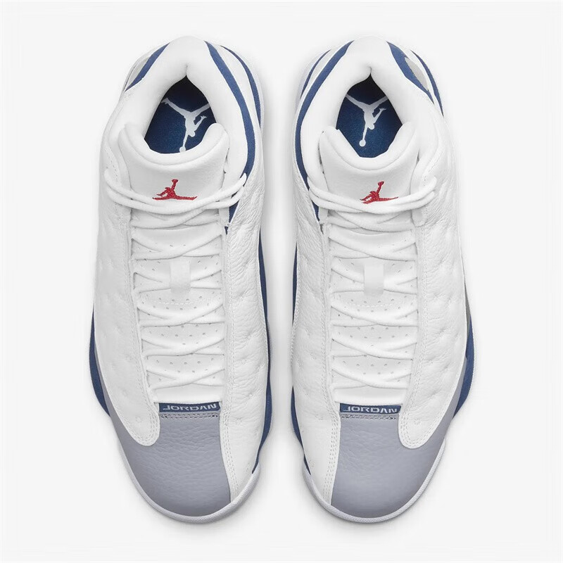 耐克nike air jordan 13男款法式蓝白经典复古篮球鞋aj13 414571-164