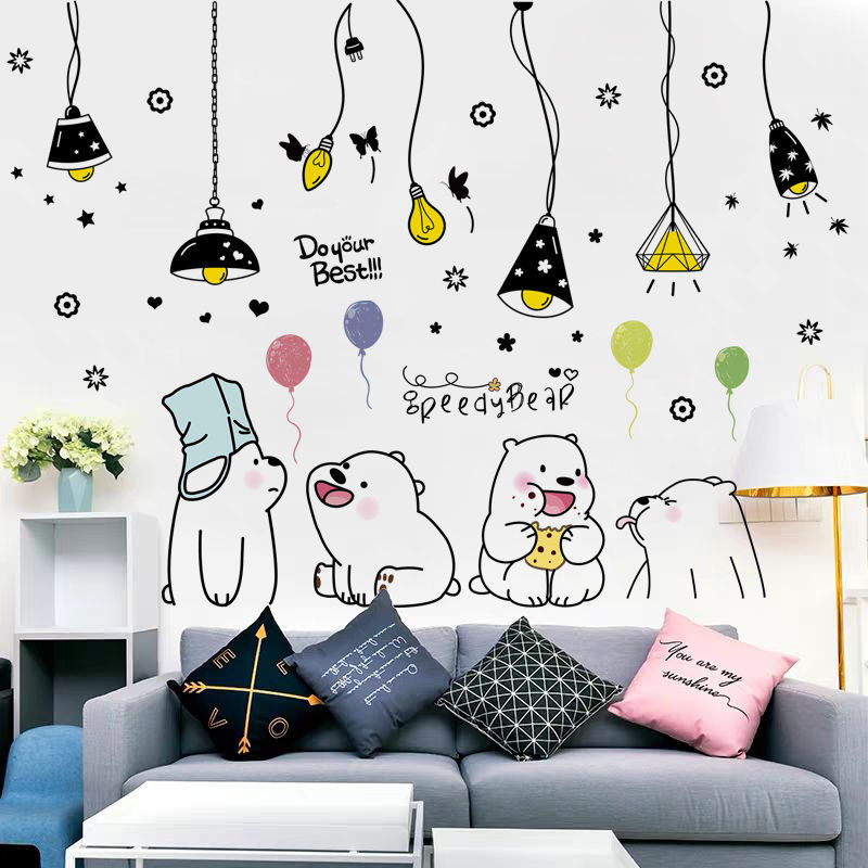 壁纸贴画背景墙装饰品墙纸自粘卧室装饰房间墙壁女生贴纸壁纸画客厅