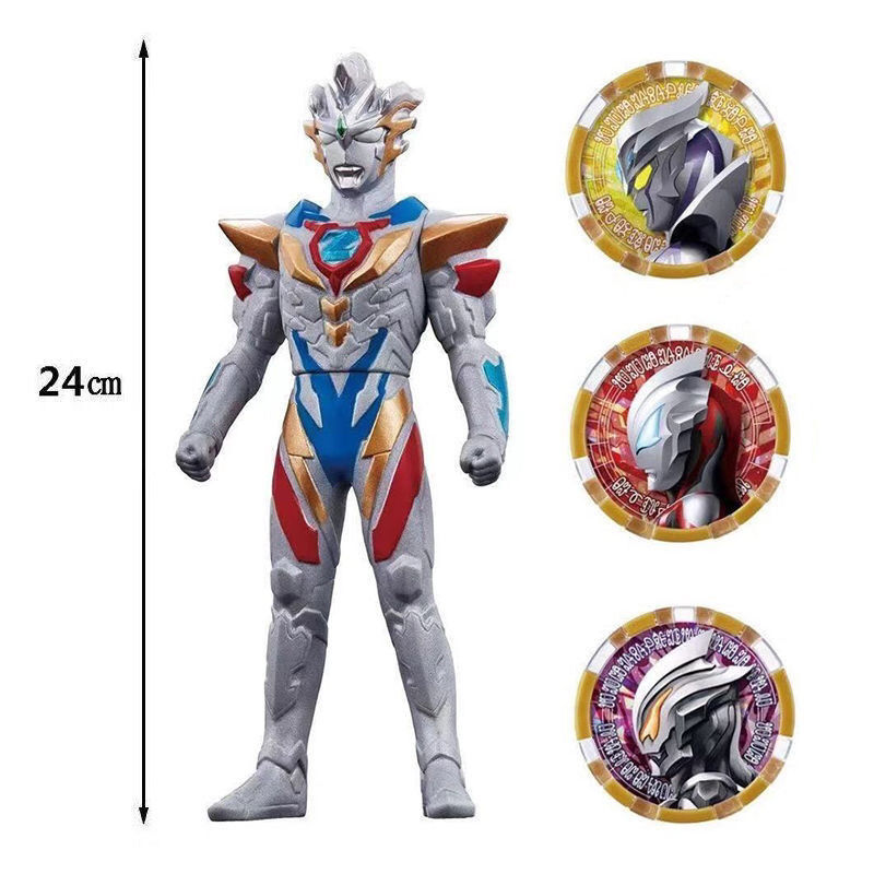 泽塔奥特曼全套勋章德尔塔天爪勋章泽塔奥特曼勋章玩具伽马未来 大号