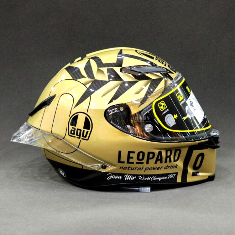 pistagprr70周年罗西日月罗拉轨迹串珠摩托车赛道碳纤维头盔