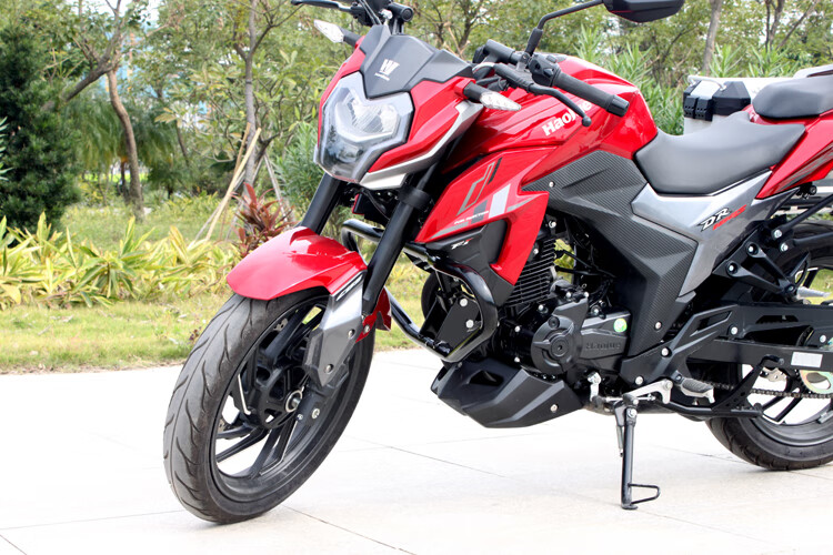 适用于豪爵dr150r160 dr160s改装保险杠防摔杠护杠竞技杠货架 黑杠