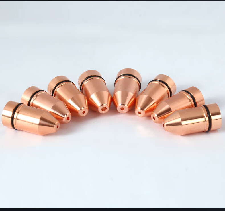 定制激光切割机喷嘴激光喷嘴铜嘴切割嘴割嘴头喷嘴光纤切割机配件头