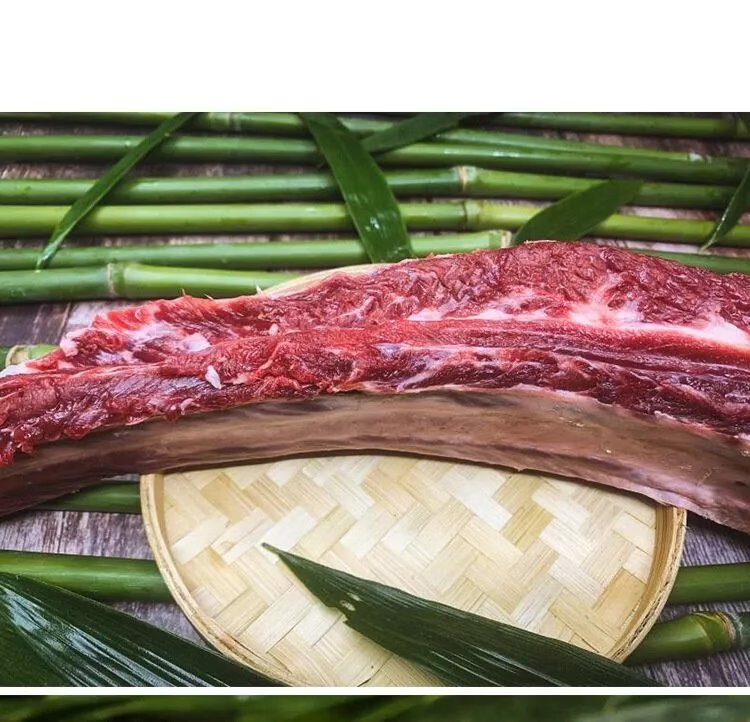 牛排骨新鲜带肉黄牛排 牛小排牛肋排生牛肉新鲜速冻牛肋排昌隆福记 商