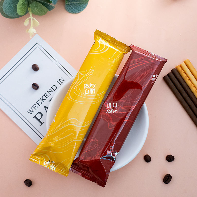 年货送礼格力高单盒百醇巧克力棒注心饼干固力果pocky夹心年货小零食