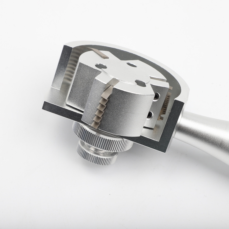 qfh旋转式漆膜划格仪油漆百格刀划格器附着力仪3刀片定制