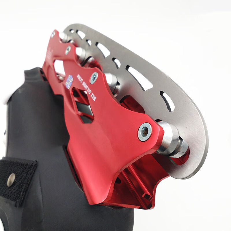 可换式冰刀片轮滑溜冰滑冰刀片球刀平花刀轮滑鞋改装冰刀配件通用银色