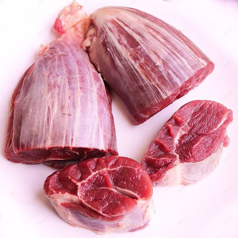 内蒙古科尔沁散养黄牛新鲜牛腱子(腱子心)1000g 2000g【图片 价格