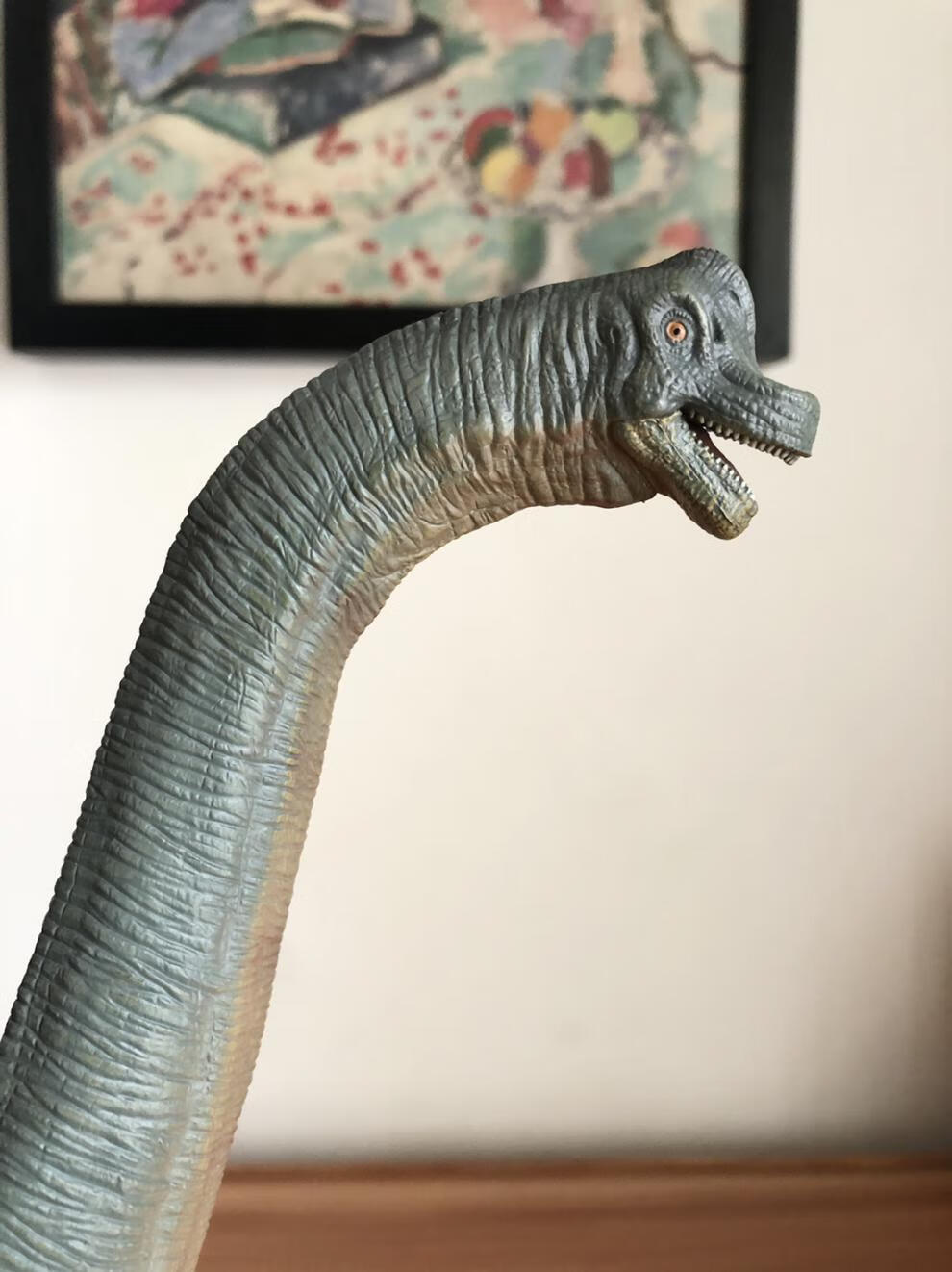 恐龙模型 侏罗纪动物模型儿童玩具认知 papo腕龙(微瑕无标牌)【图片