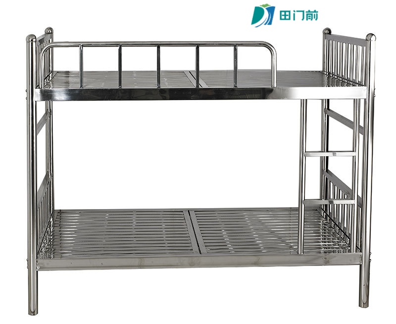 不锈钢上下铺床双层床学生床员工床厂区宿舍上下铺高低床不锈钢床家用