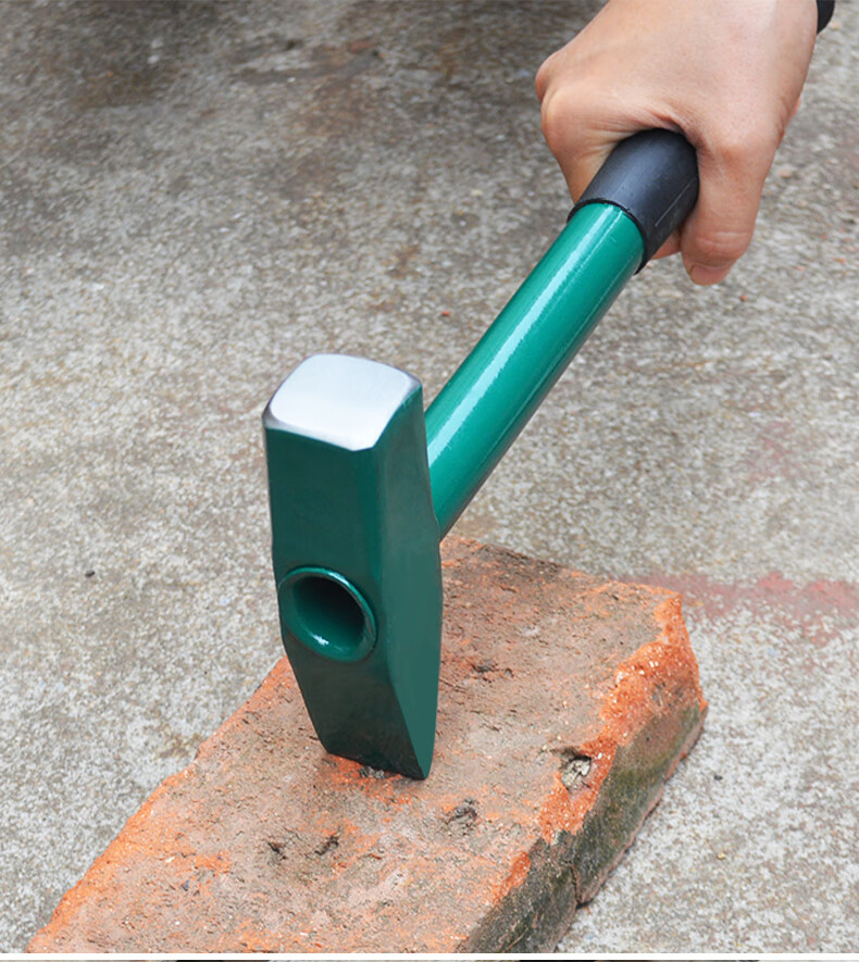 钢管柄钳工锤电工锤电焊锤敲渣焊渣锤子扁头线槽鸭嘴锤敲锈锤工业级