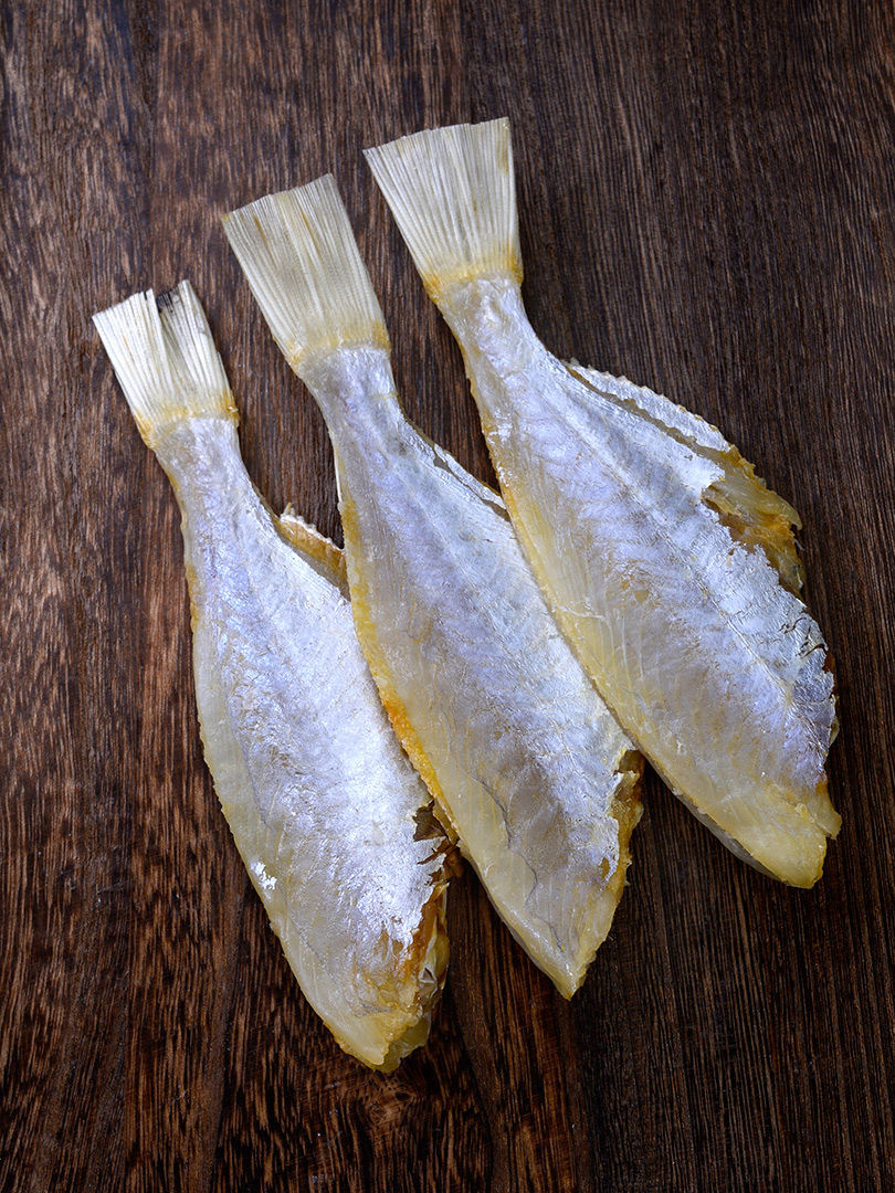 咸鱼干广东鱼干小咸鱼干货2斤无头耗儿扒皮剥皮鱼干150g批发鱼干试用