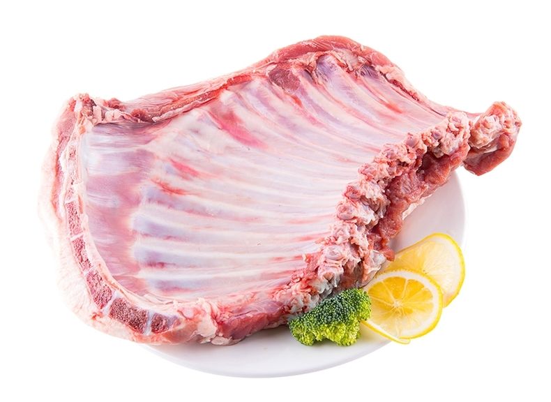 新鲜纯干无脊骨羊肋排羔羊羊排羊腿羊蝎子蕾拉古蒂5斤羊排块