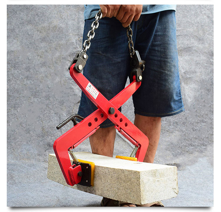 大理石板夹石材夹具起重吊钳大板吊夹钳水泥板夹路沿石夹水沟盖板承重