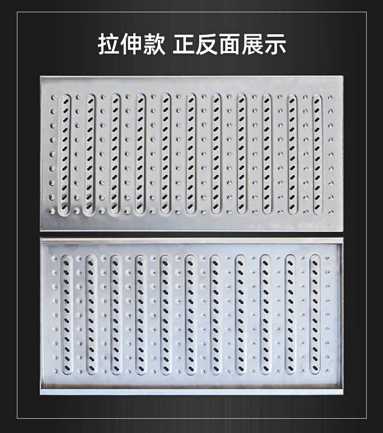 粤美瑞定制304不锈钢地沟盖板201下水道篦子井盖格栅饭店厨房排水沟