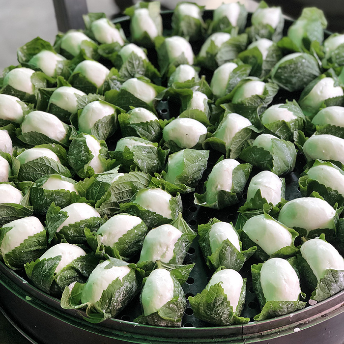 东北苏叶粘豆包苏耗子纯手工饽饽干粮粘火勺年糕饼苏子馅 小豆馅五斤