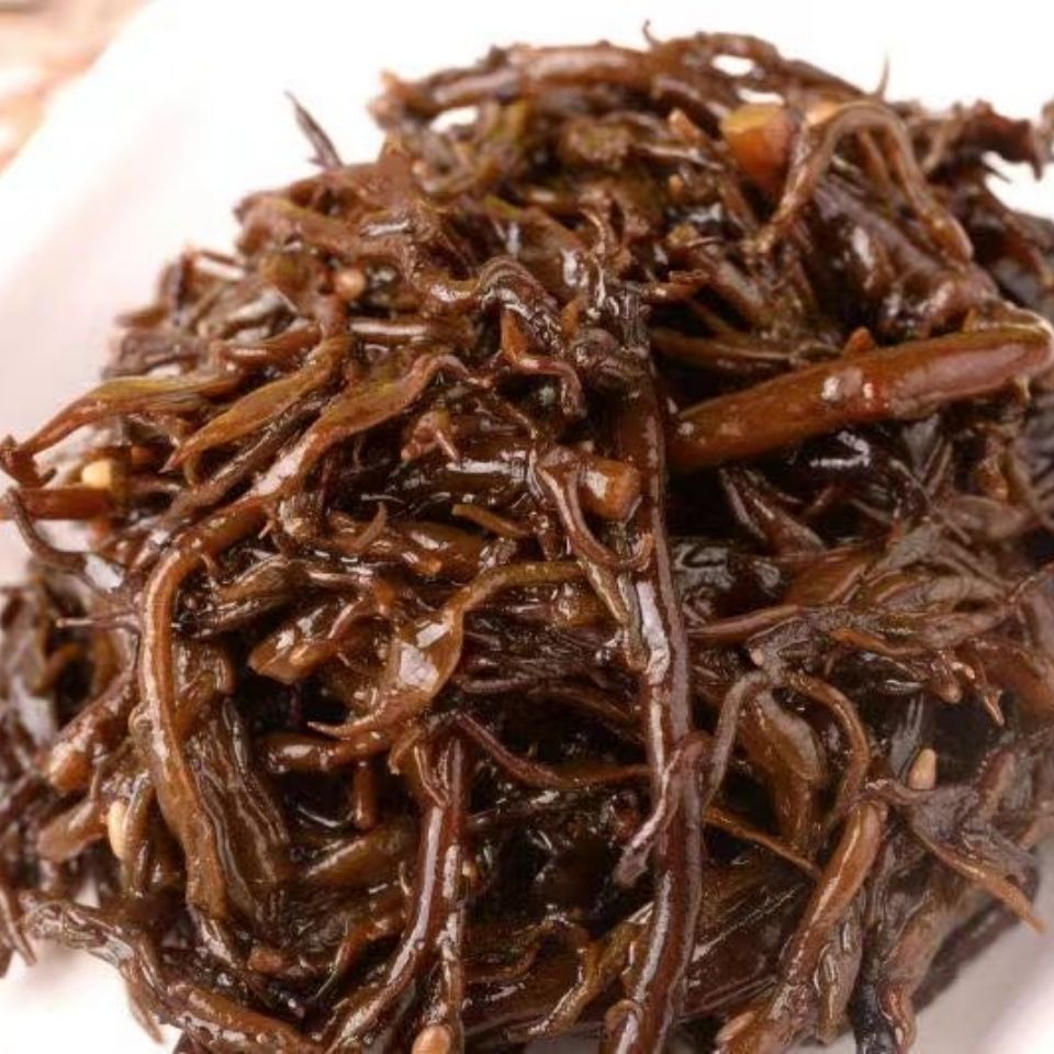 5袋装温州特产即食海藻羊栖菜良泰长寿菜海草海藻丝凉拌辣味原味5包