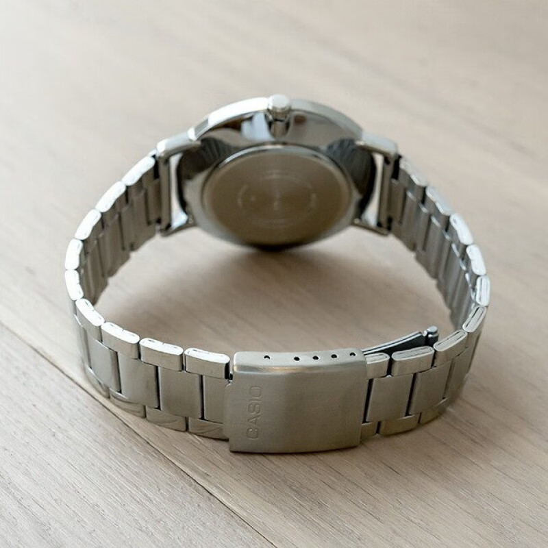 casio卡西欧 海外代购手表 mtp-vt01d-1b 黑暗之心商务非机械ins网红