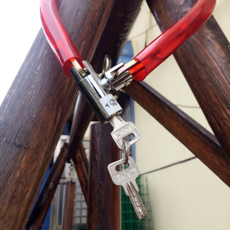 防锈大门环形锁具家用防水自行车防盗连锁通用电瓶车小号铁链条锁90