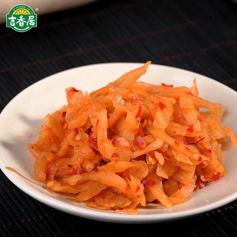 吉香居麻辣香辣大头菜80g10袋装萝卜干榨菜丝咸菜泡菜开味下饭菜榨菜