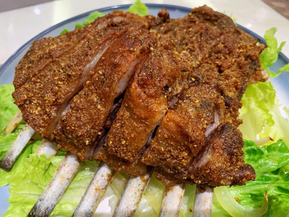 阿尔巴斯山羊肉 内蒙古阿尔巴斯山羊肉 羊腿羊排羊脊骨肉卷3斤 3斤 去