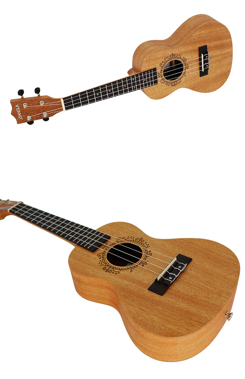 鲁音初学新款尤克里里入门ukulele夏威夷吉他寸23寸26寸音色手感佳21