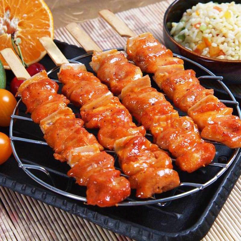 骨肉相连烧烤材料30串炸串半成品冷冻油炸鸡肉小吃串串鸡柳条腾旺纳跃