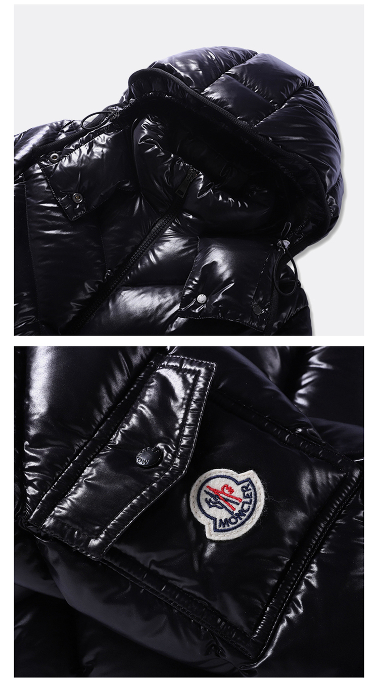 moncler蒙口新款女士羽绒服黑色c00649991码s16084a