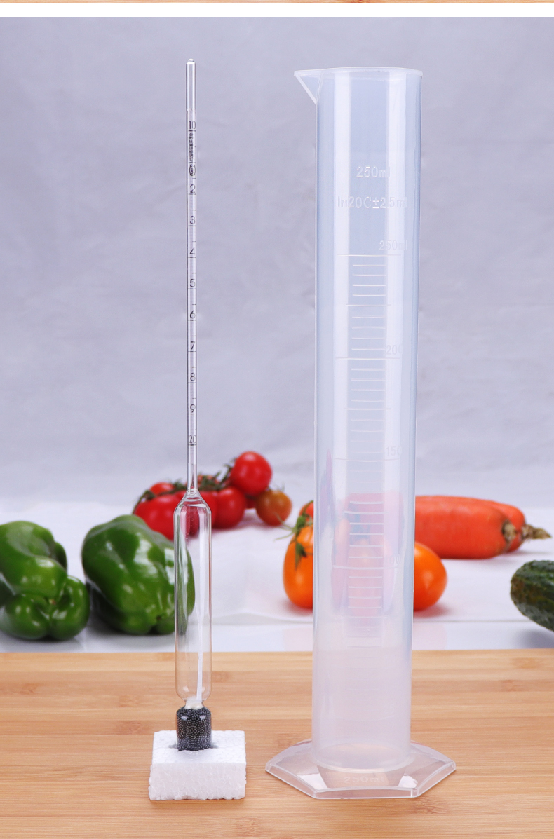 凉皮面浆浓度比重计波美计米浆面糊液体测试浓度测量仪密度计32cm盘子