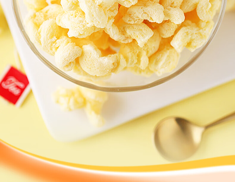 半糖小福韩国进口奶酪酥玉米粒芝士爆米花膨化食品休闲小零食108g