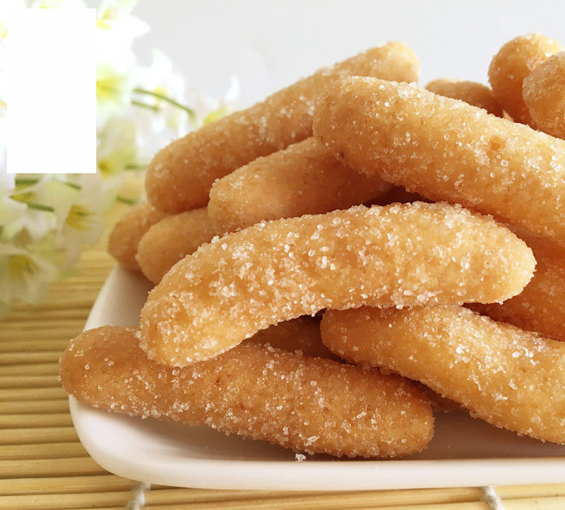 安徽传统糕点零食油京果子江米条糯米条小点心枇杷梗油炸果子1斤