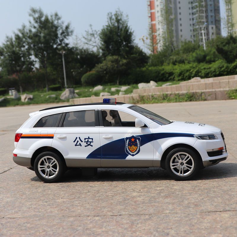 星辉警车玩具车男孩玩具汽车遥控汽车儿童遥控车越野大号警车模型