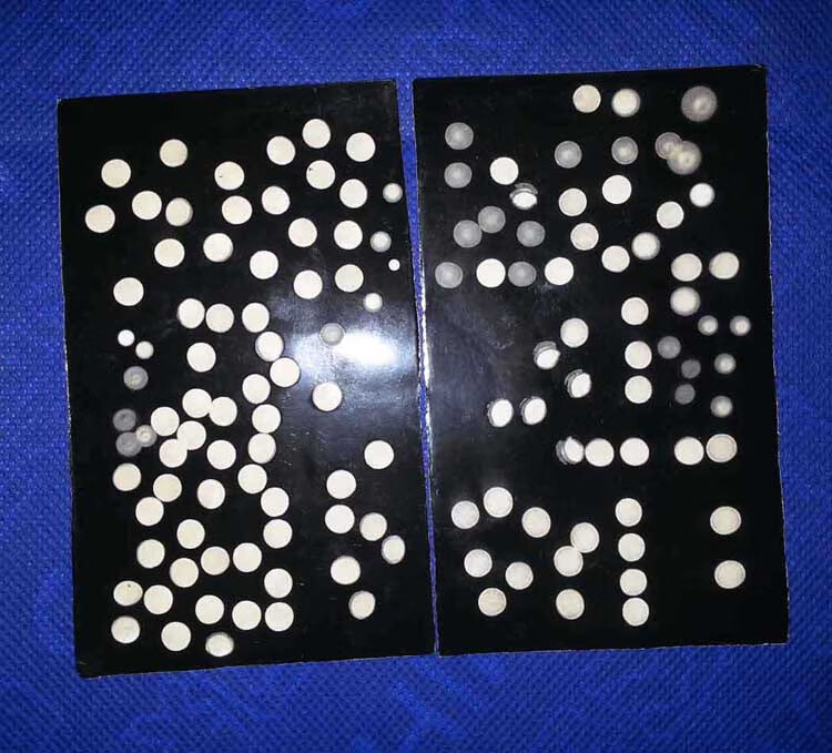 艺可恩定做 定制激光调光相纸 感光相纸 激光焊接光斑纸 打标美容切割