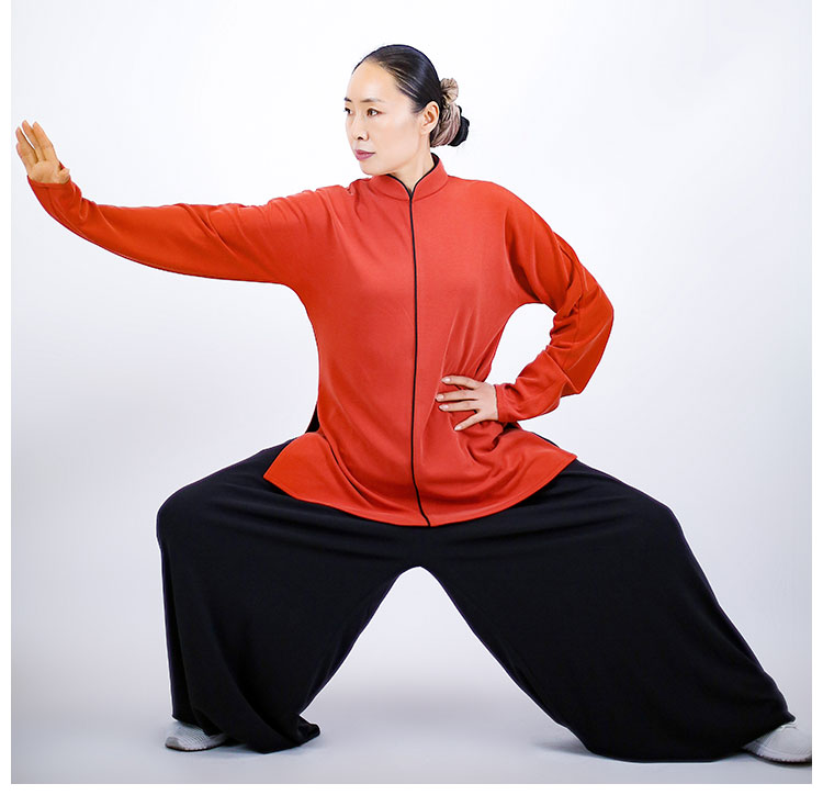 【旗舰自营】马蕾太极服新款春秋女士定制款太极服多色休闲服亲肤棉直