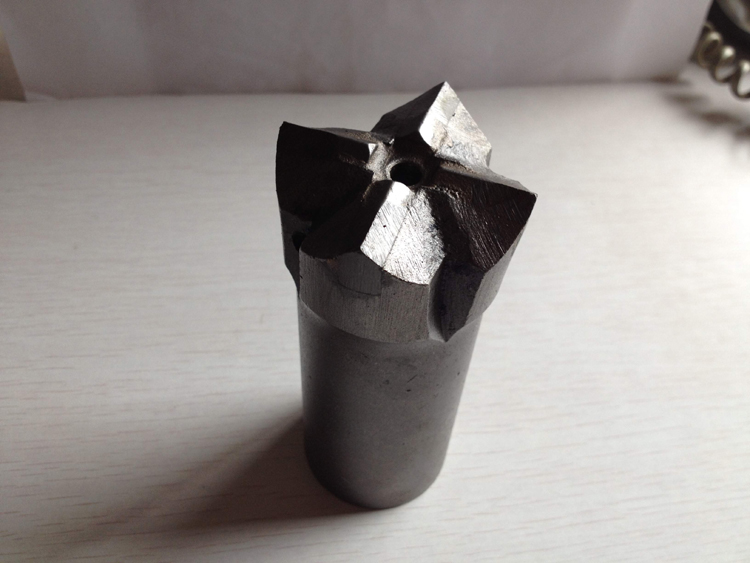 十字型钻头32343638钎头合金梅花钻头矿山隧道钎具钢炉硅炉专用30