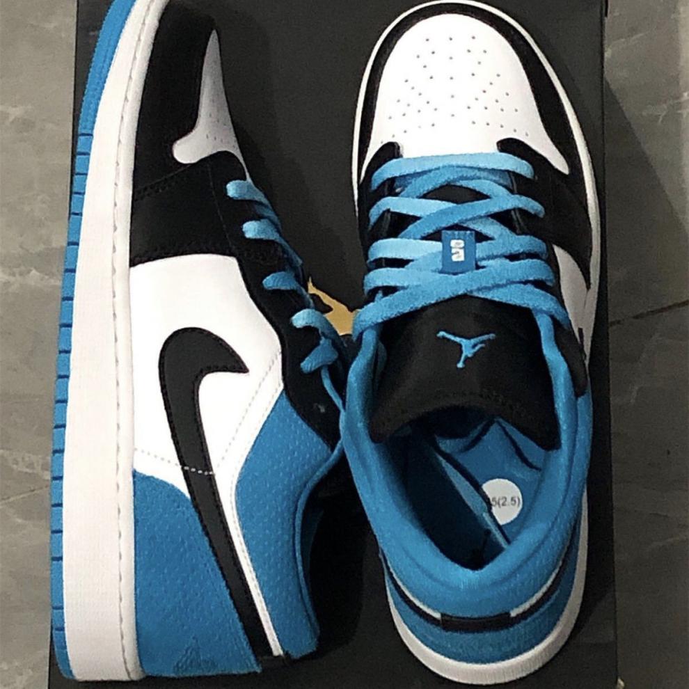 air 1 low 激光蓝 低帮 篮球鞋 小哥哥小姐姐炸街 aj1 激光蓝 42