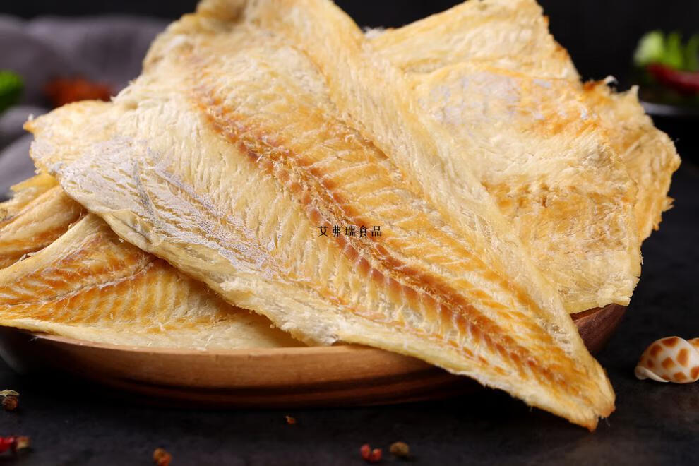 即食鳕鱼片500g碳烤手撕海味零食小鱼干即食鱼排海味休闲零食散装特色