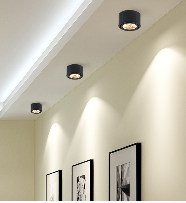 天花板小吊灯同灯天花板小吊灯同灯led明装筒灯过道灯走廊灯网红简约