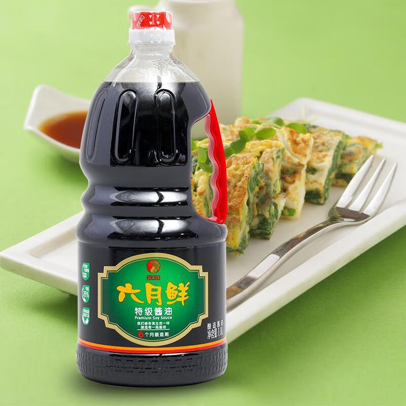 8l /1l红烧鲜酱油凉拌炒菜 六月鲜红烧酱油1.