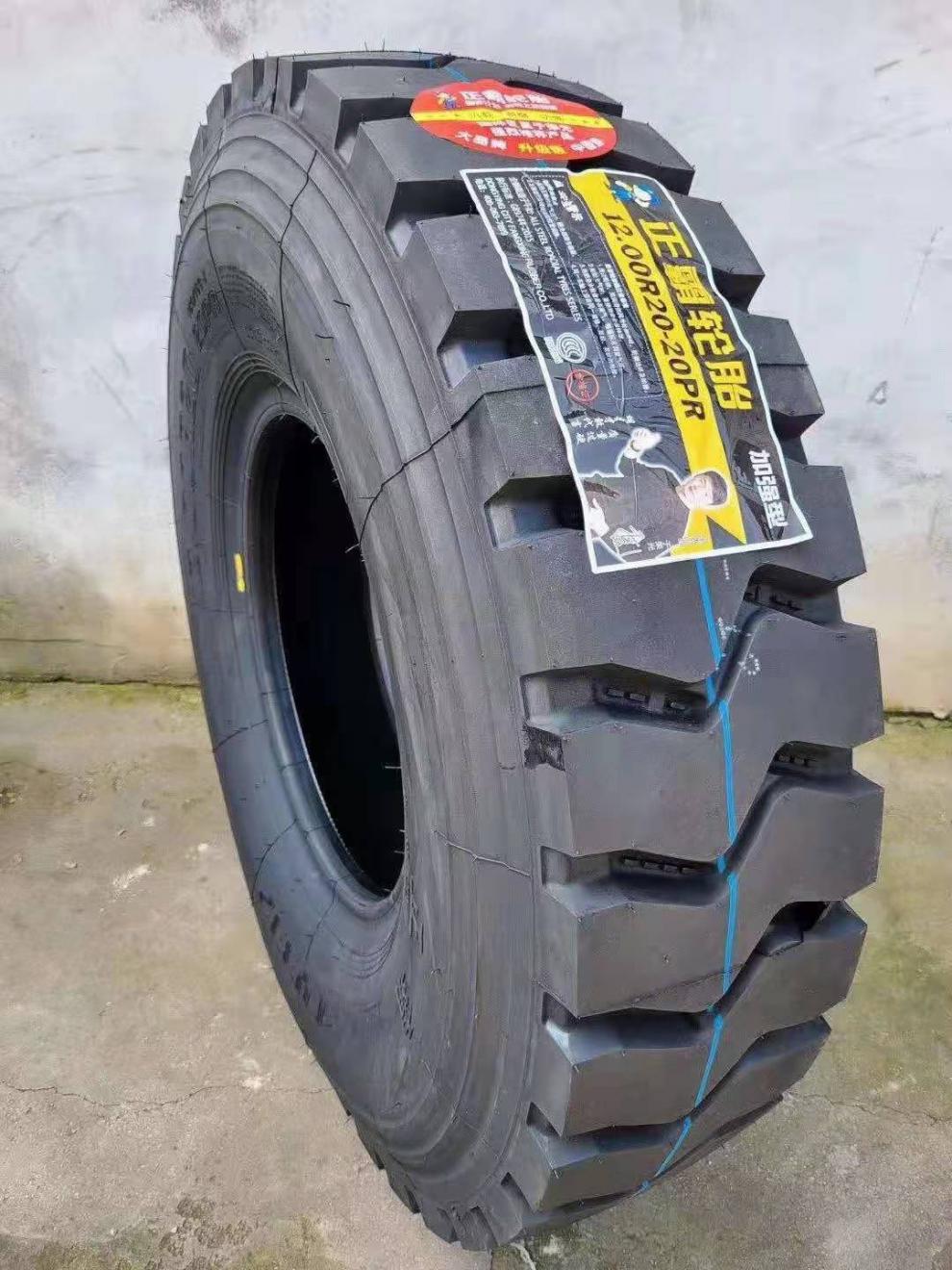 r20卡车矿山轮胎全钢重载型750r16矿山大花下单送丁基胶内胎和衬带