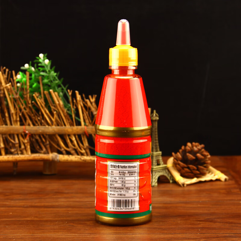 盛记辣椒酱盛记辣椒酱500g2瓶挤压瓶装鸡肉卷手抓饼汉堡薯条酱车仔面