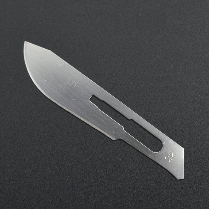 上海联辉刀片手术刀柄手术刀片手术外科器械碳钢无菌手术刀10片包10号