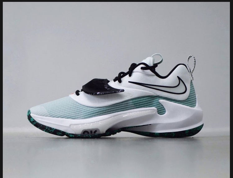 纯原品质 字母哥三代篮球鞋zoom freak3 ep湖水蓝黑紫黑白绿男女实战