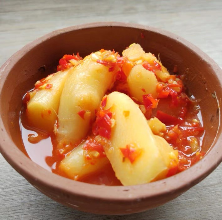 恩施凤头姜湖北恩施特产佐料小吃泡姜酸姜糟姜来凤姜坛装500g*1坛