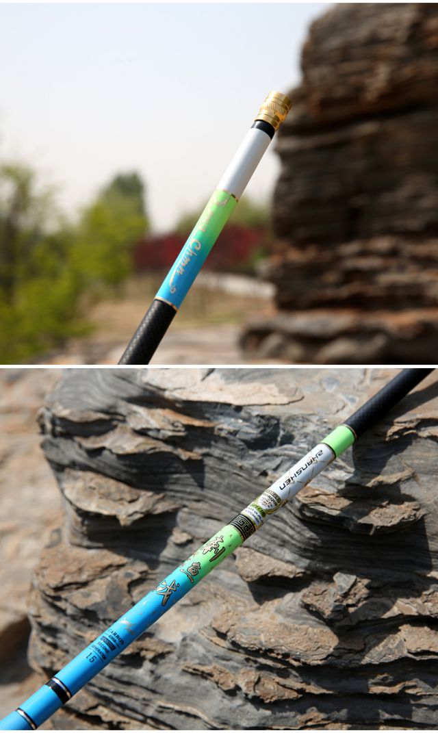 碳素鲫鱼竿3.6米5.4米钓鱼竿超轻超硬超细台钓竿37调手竿 高碳6.