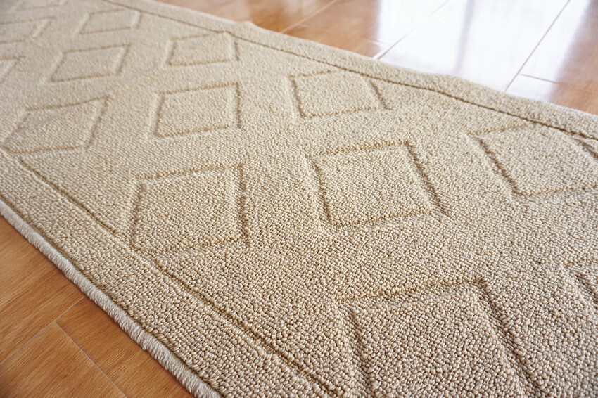 储瑾大尺寸尾货防水防油耐脏瑕疵地毯灰色小格子毛圈孤品