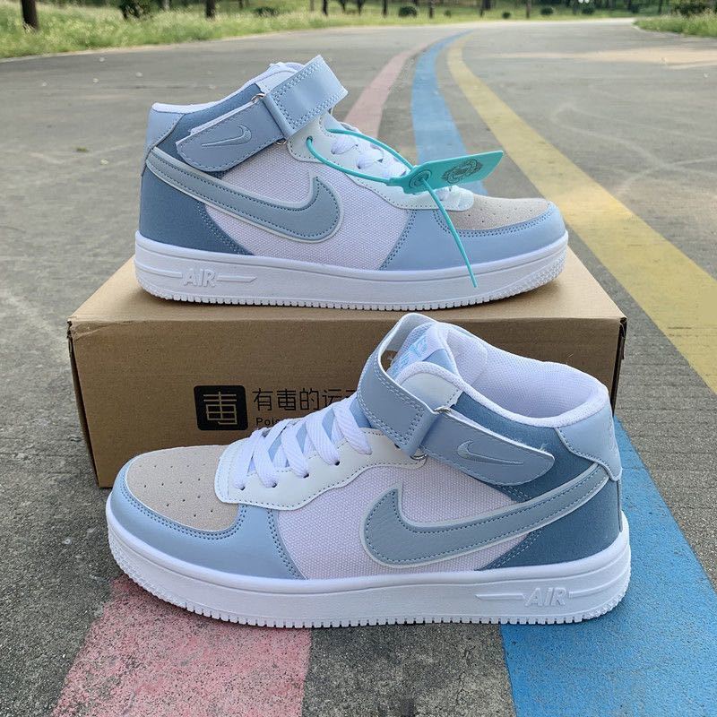 af1空军一号板鞋百搭街拍运动鞋ins男鞋低帮板鞋3m反光情侣鞋低帮云雾