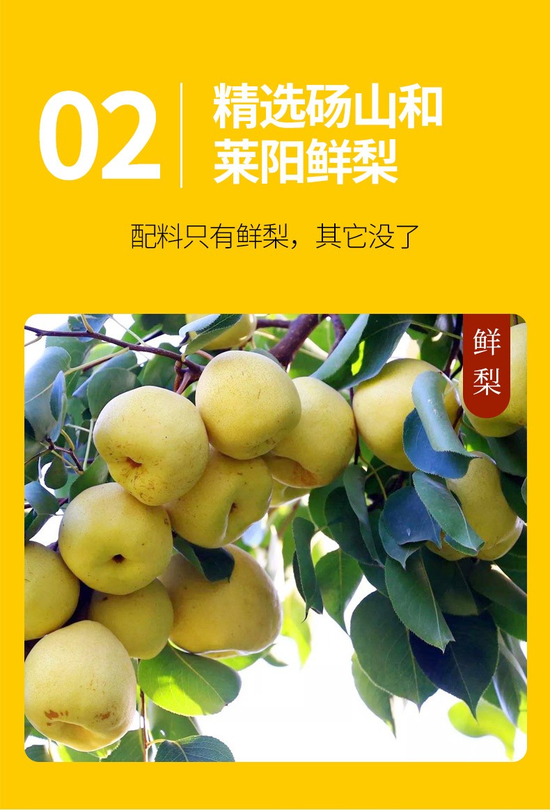 9个梨1支膏九只小梨纯梨膏130g手工秋梨膏雪梨膏可配润l肺清l肺糖抖音