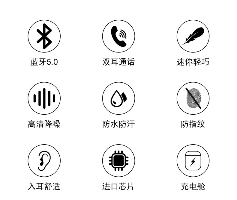 适用真我gtneo2t真无线蓝牙耳机半入耳式gtneo3pro/v11/v15耳机防水防