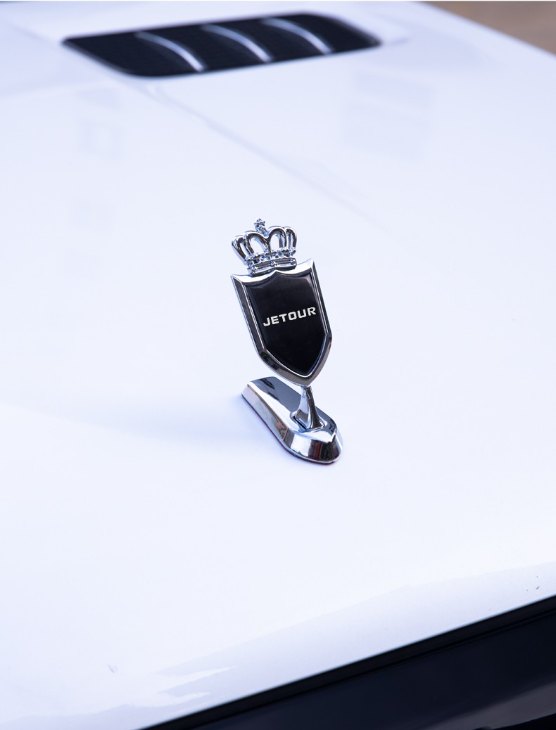 捷途x70plusx90x70m车标贴x95外观改装件汽车用品配件机盖立标jetour